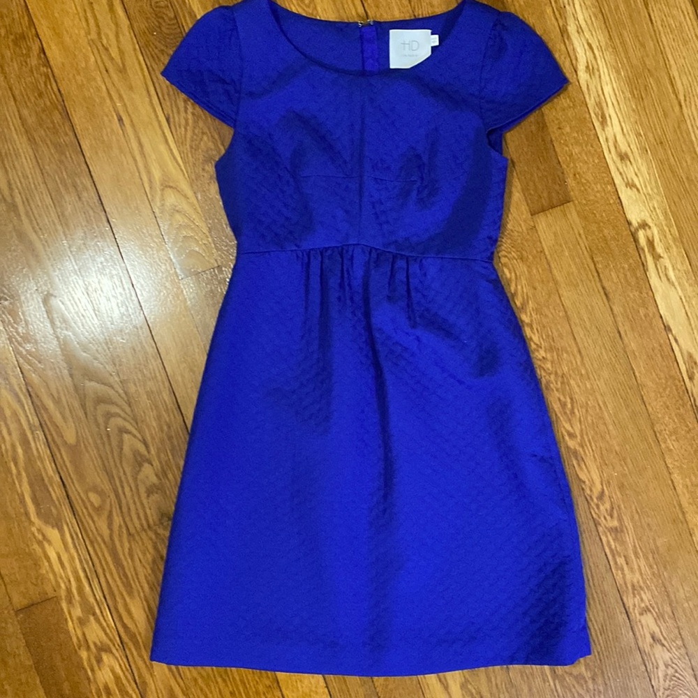 HD in Paris For Anthropologie Blue Dress